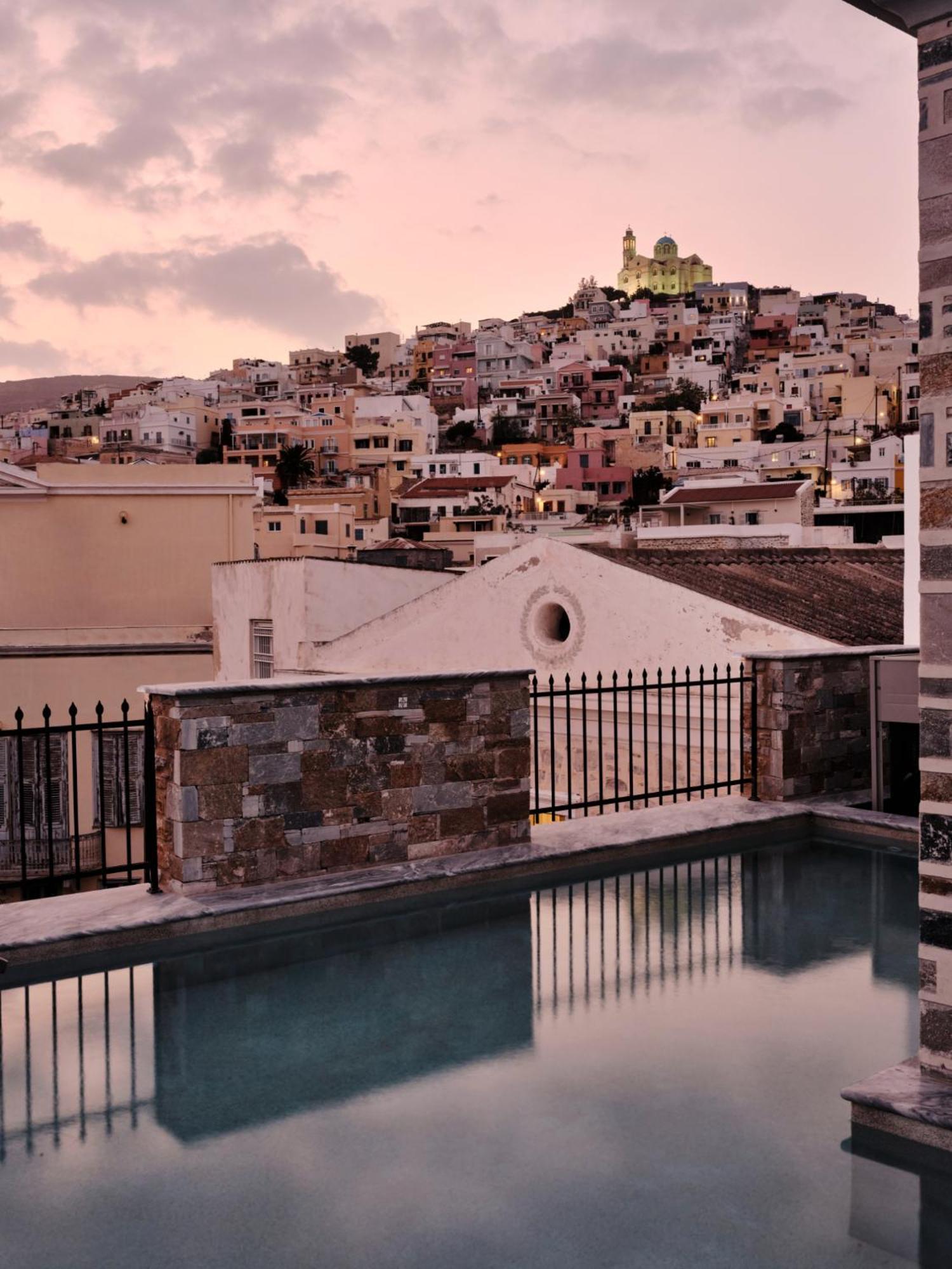 Hotel Argini Syros Ermoupoli Exterior foto
