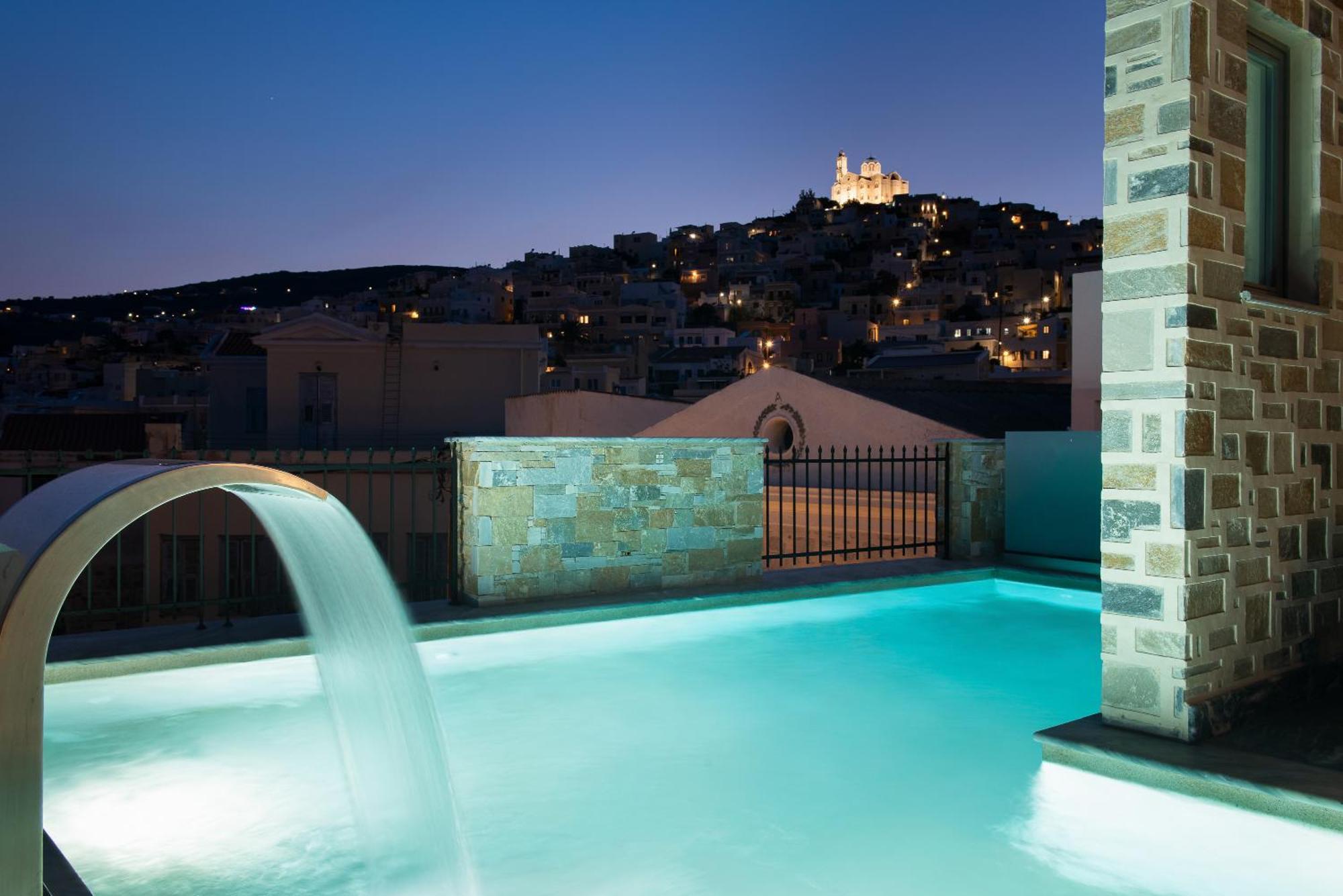 Hotel Argini Syros Ermoupoli Exterior foto